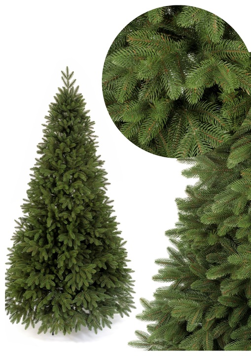 Choinka Ekskluzywna sztuczna Świerk 3D 100% PE 130 cm sylikonowa jak żywa