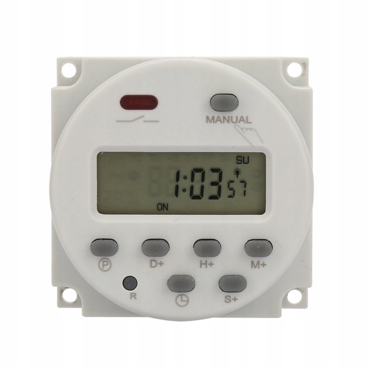 PROGRAMATOR WŁĄCZNIK WYŁĄCZNIK CZASOWY TIMER 12V