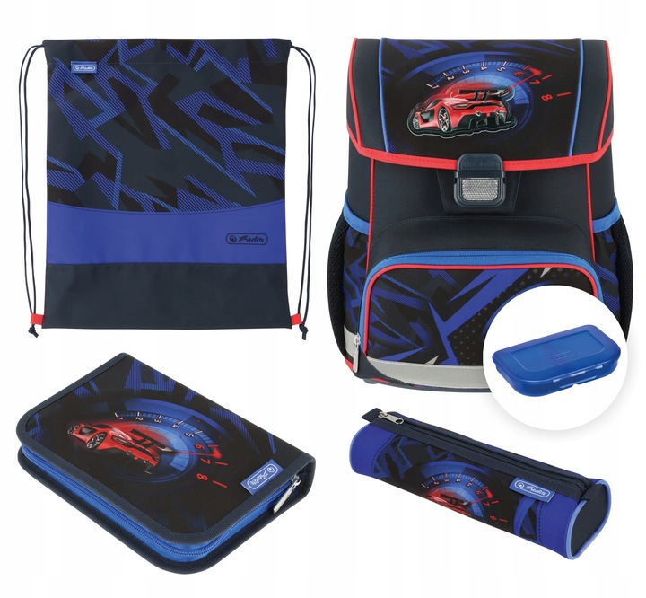 Tornister z wyposażeniem HERLITZ LOOP PLUS HIGH SPEED + GRATIS