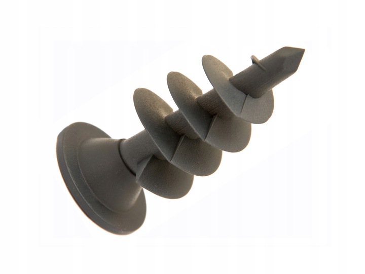 KOŁKI WKRĘTY DO MOCOWANIA FOLII KUBEŁKOWEJ FUNDAMENTOWEJ ŚLIMAK 100 SZT BIT