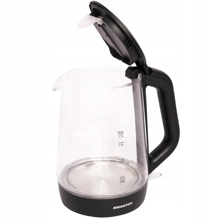 Czajnik Elektryczny 1,7L Szklany Podświetlany SMARTON WK 400 2200W