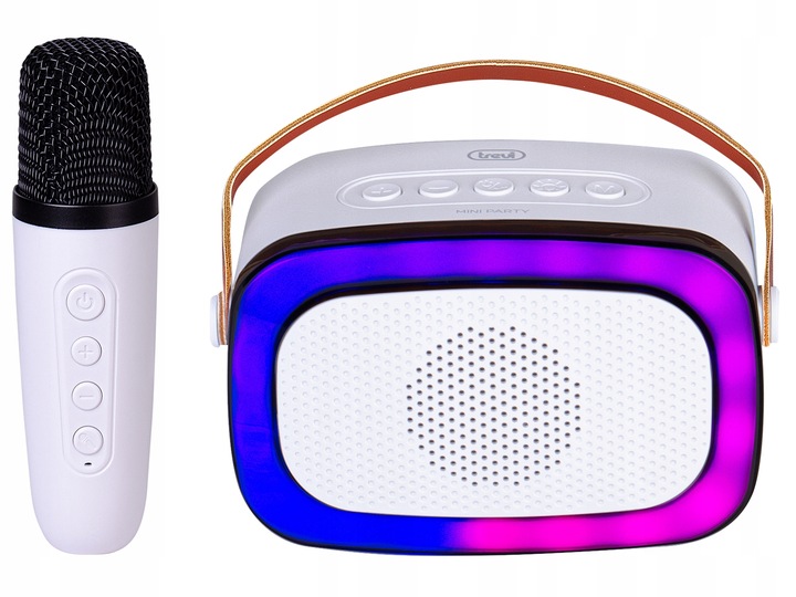 GŁOŚNIK BEZPRZEWODOWY BLUETOOTH dzieci PRZENOŚNY mikrofon karaoke PREZENT