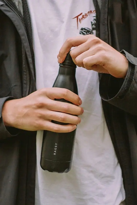 Butelka Termiczna Original 500 ml BPA FREE 12/24H - Midnight/ Czarna