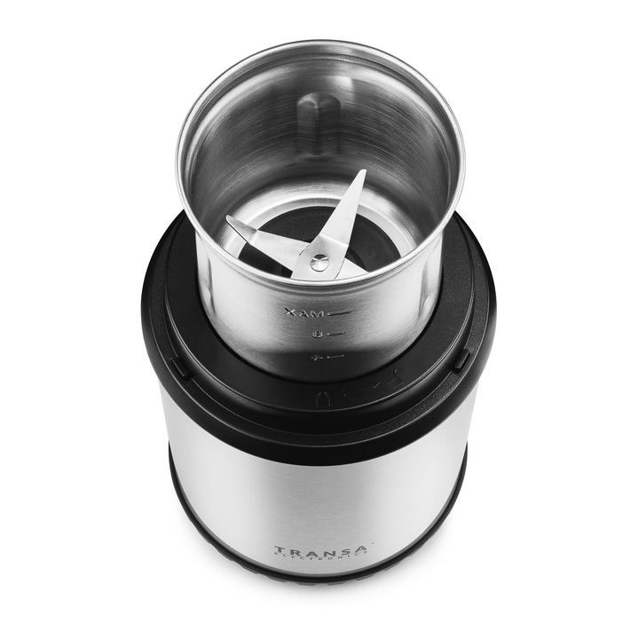 Młynek ROZDRABNIACZ 2w1 do ziaren kawy ziół orzechów TRANSA 300W