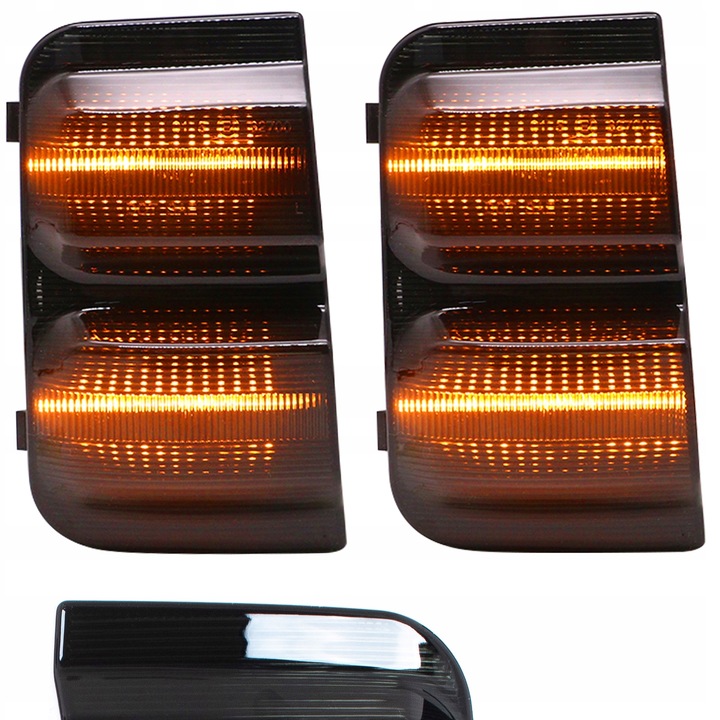 KIERUNKOWSKAZY DYNAMICZNE LED W LUSTERKO DO FIAT DUCATO 06-