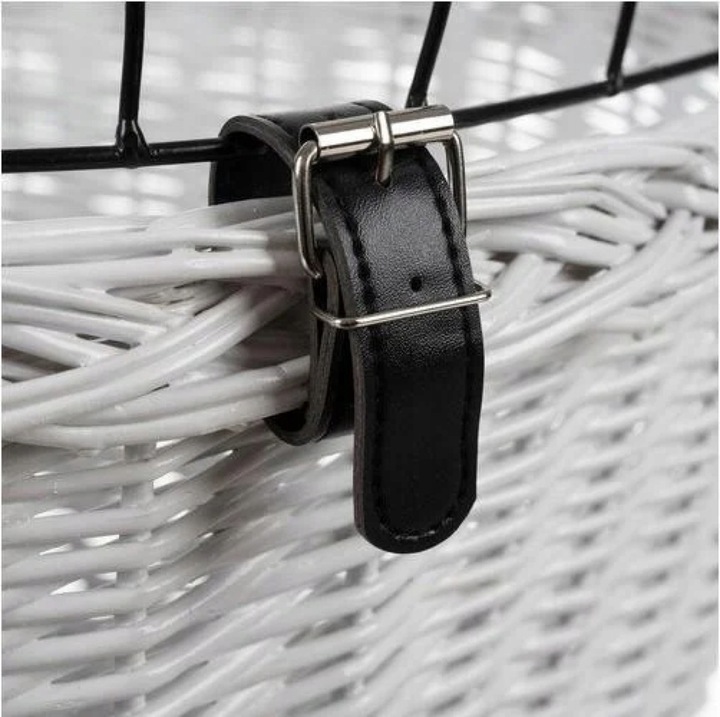 Kosz na rower dla psa kota na kierownicę rowerowy kratka transporter koszyk