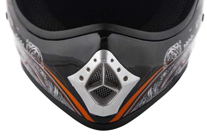 KASK CROSSOWY LEKKI ENDURO QUAD ATV CROSS + GOGLE + RĘKAWICE XL