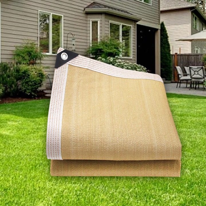 Siatka cieniująca Łatwa w montażu osłona klosza pogrubiającego do stodoły