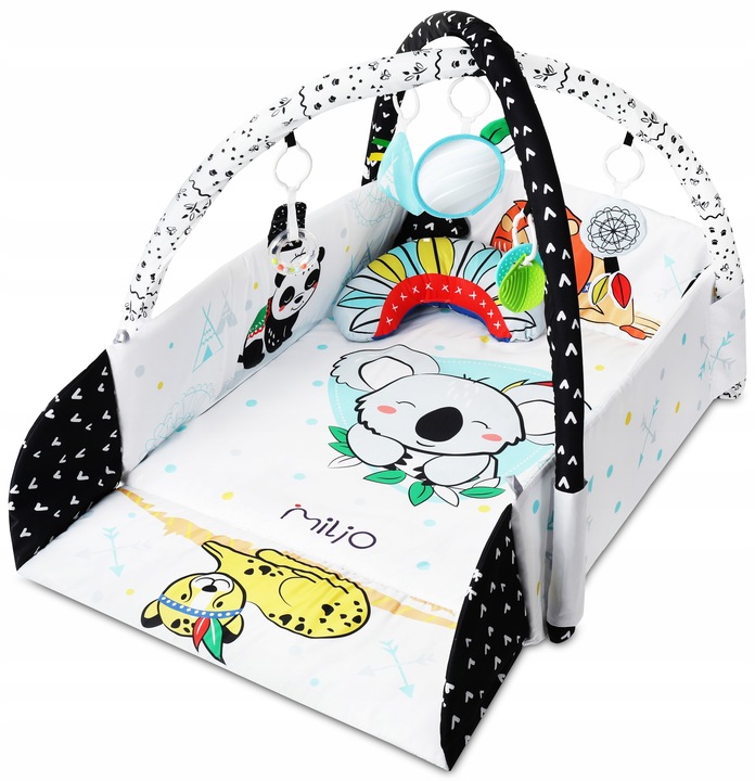 MATA EDUKACYJNA MILJO ZOO ADVENTURE 3w1