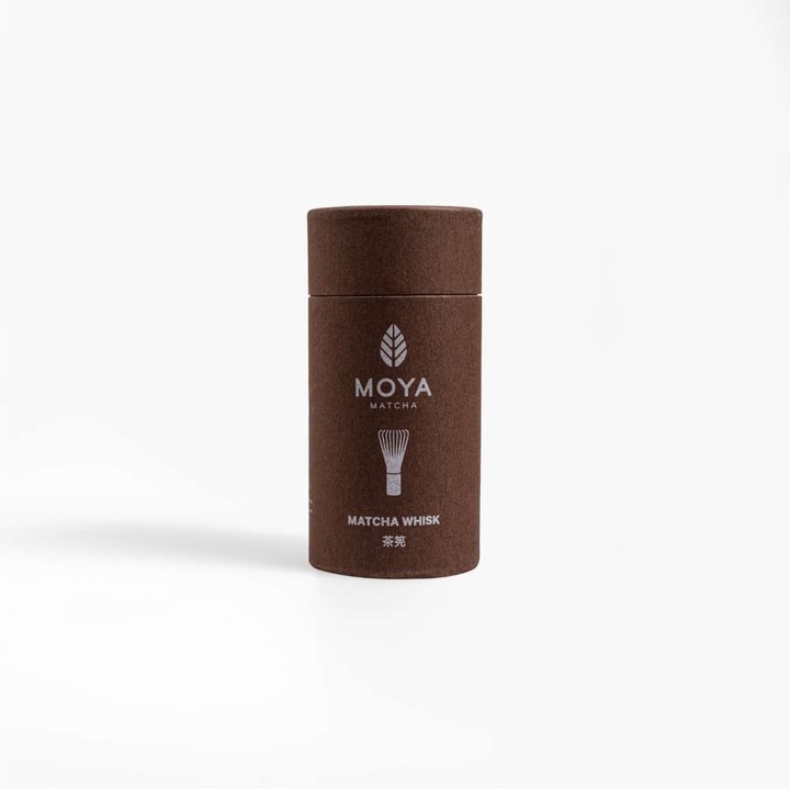 Bambusowa miotełka do matchy chasen z ciemnego bambusa MOYA Matcha