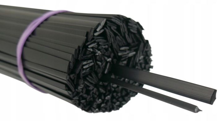 SPOIWO do PLASTIKU PP 1kg paski trójkąty spoiwa naprawy POLIPROPYLEN