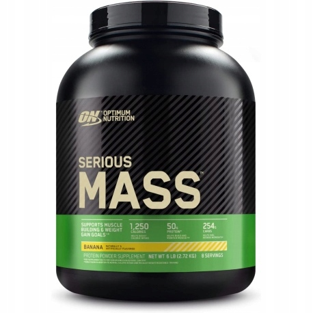 GAINER SERIOUS MASS OPTIMUM NUTRITION 2730g | Ciasteczkowy Ciastko z kremem