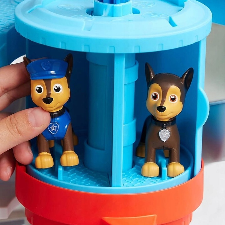 PSI PATROL ZESTAW BAZA OBSERWACYJNA PSIEGO PATROLU + POJAZDY FIGURKI 3+