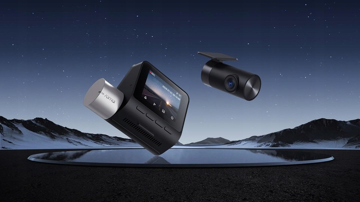 70mai Wideorejestrator A510 SET HDR + kamera tylna RC11 + UP03 + EVO 64GB