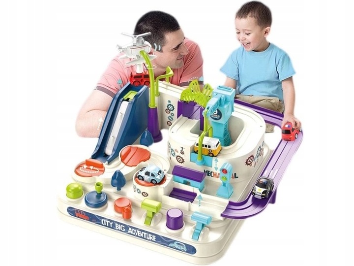 INTERAKTYWNY TOR PRZESZKÓD ZJAZD SAMOCHODOWY Auta