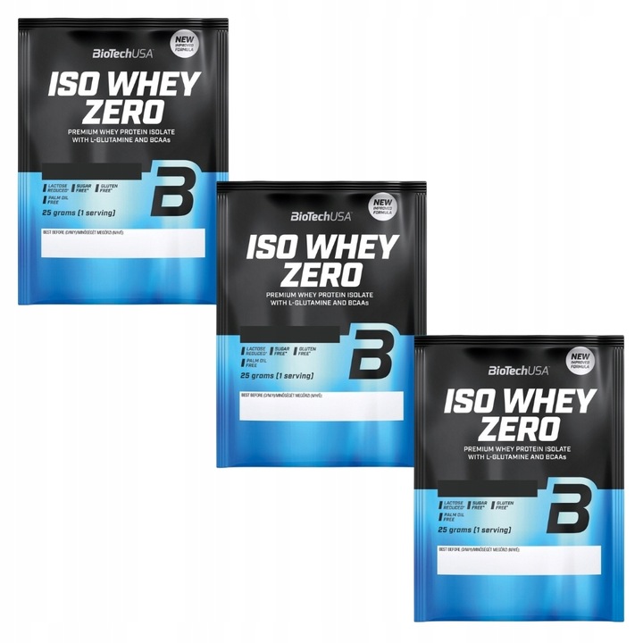 BIOTECH ISO WHEY ZERO 908 g + GRATIS 3x ISO WHEY ZERO 25g + SHAKER