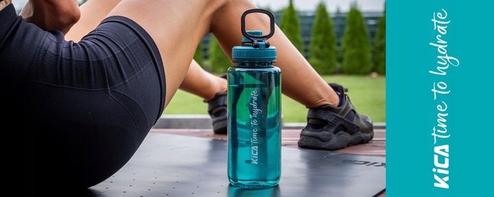 Zestaw Sportowch Butelek Na Wodę KiCA Eko Zielone