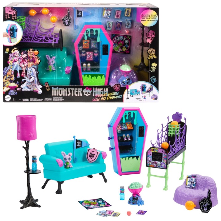 Zestaw Monster High Salonik uczniów HNF67 Mattel