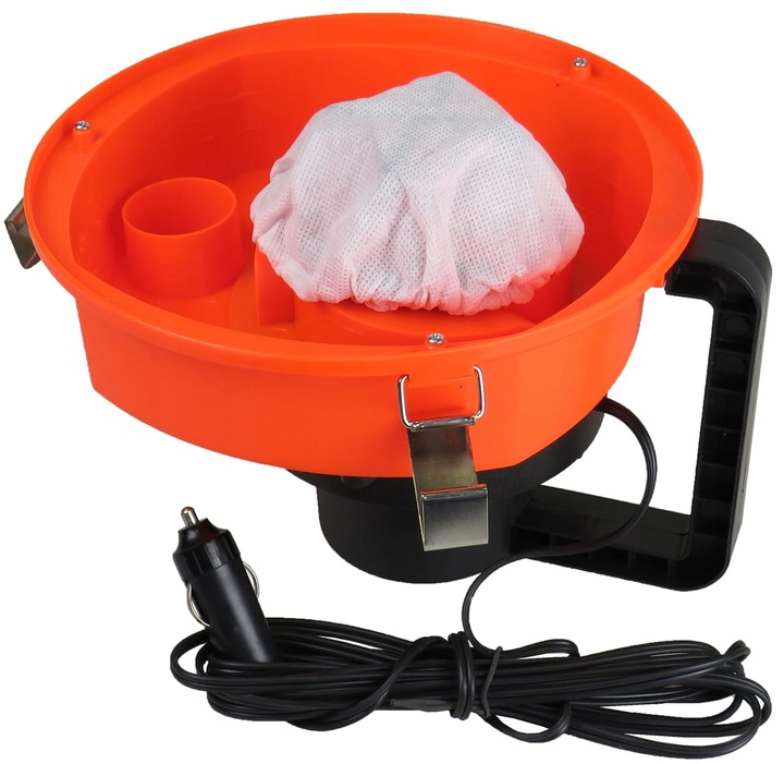 ODKURZACZ SAMOCHODOWY POMPKA 12V 155W 3DYSZE