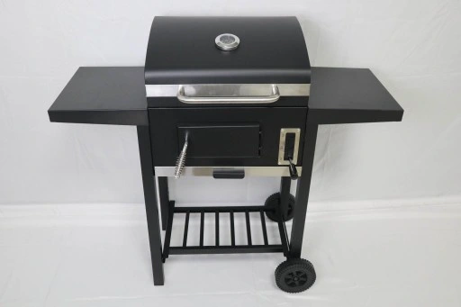 Grill węglowy duży popielnik korba