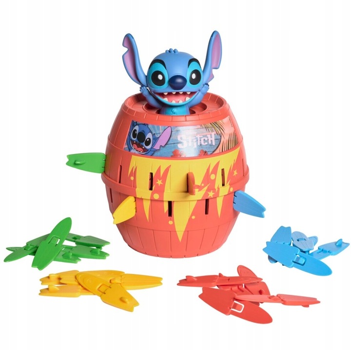 TOMY GRA ZRĘCZNOŚCIOWA POP UP DISNEY LILO & STITCH gra dla dzieci +4 lata