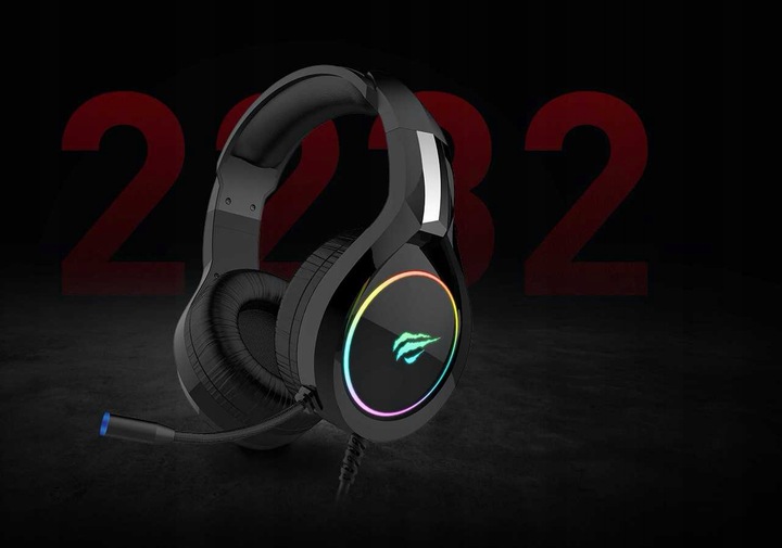 Havit H2232 Słuchawki Gamingowe DLA GRACZY RGB USB