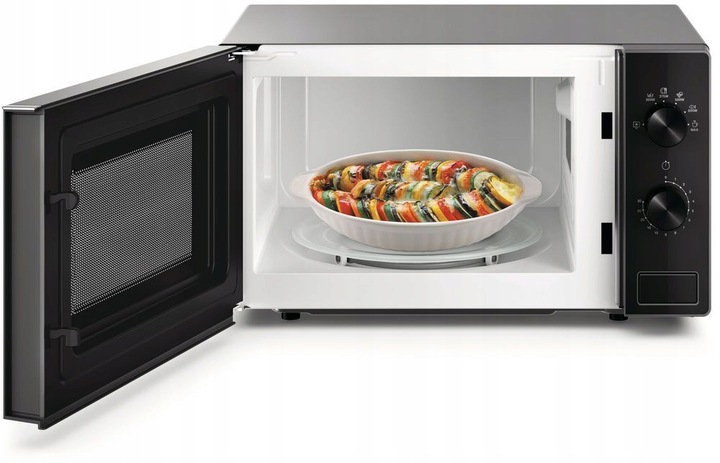 Kuchenka mikrofalowa wolnostojąca Whirlpool MWP 101SB 700W 20l SilverBlack