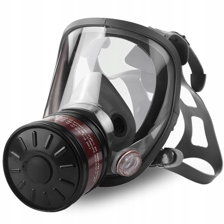 MASKA PRZECIWPYŁOWA + PRZECIWGAZOWA + 2 WKŁADY WĘGLOWE + 10x FILTRY Koanni