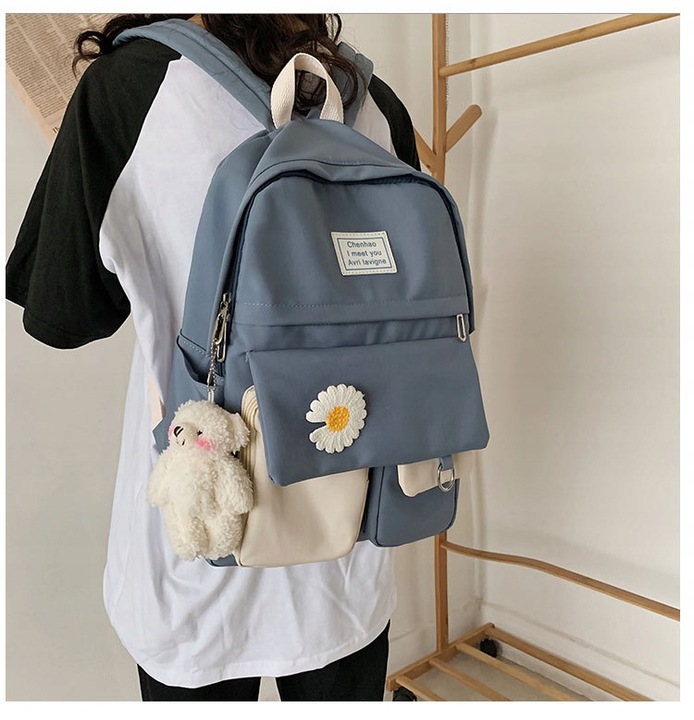 PLECAK SZKOLNY DLA NASTOLATKI KOLORY DUŻY A4 MODNY TORNISTER MŁODZIEŻOWY