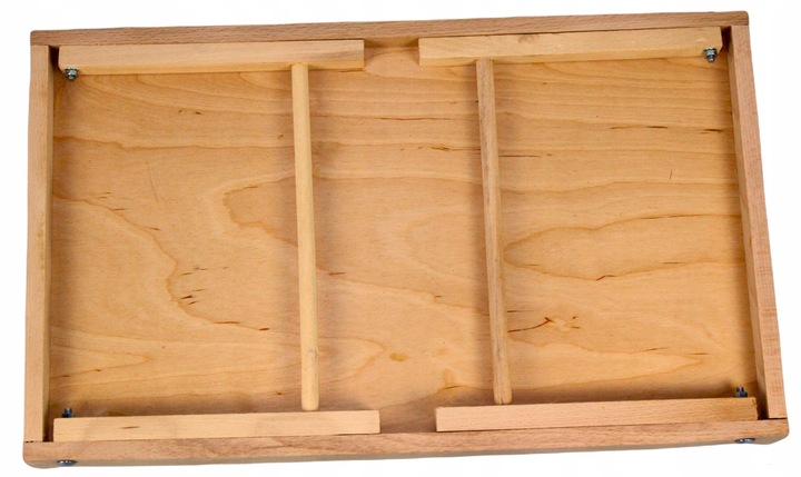 Stolik śniadaniowy pod laptop do łóżka taca SKŁADANY NA PREZENT NA NÓŻKACH