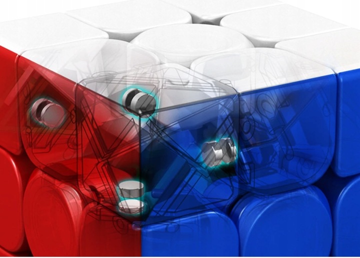 ZESTAW ORYGINALNA PROFESJONALNA KOSTKA 3x3x3 GAN 356M KOSTKA 3x3 SPEED CUBE