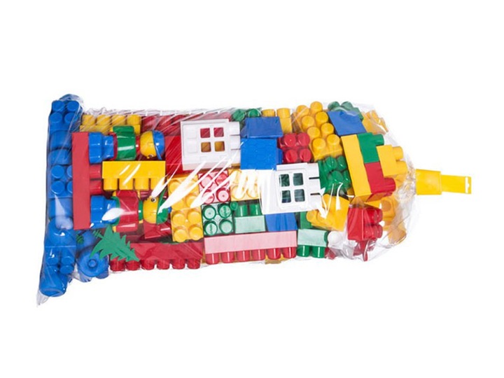 DUŻE Polskie KLOCKI konstrukcyjne dla dzieci od 2 lat HEMAR K3 ok.100 el