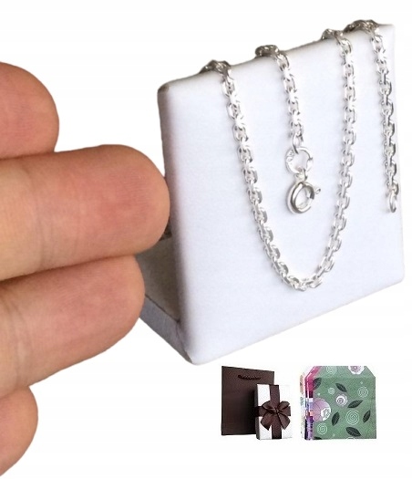 Łańcuszek srebrny Naszyjnik 925 GRUBY (na PREZENT)