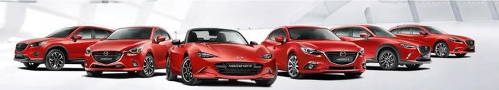 MAPA KARTA MAZDA 2 3 6 CX-3 CX-5 CX-9 MX-5 2024/2025 KGSE66EZ1 BJM766EZ1W