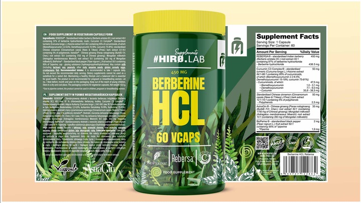 Berberyna odchudzanie hcl berberine 500 mg 60 kaps cukrzyca metabolizm Hiro