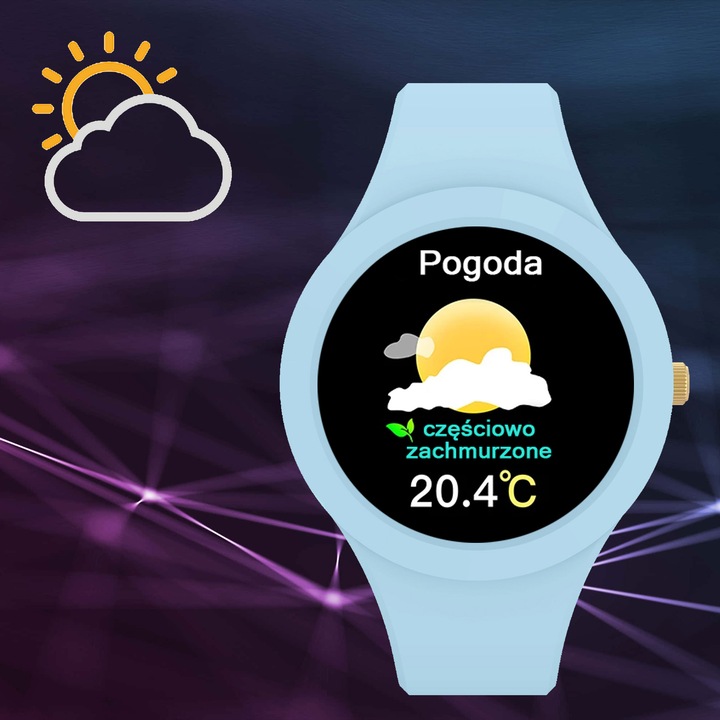 Zegarek dziecięcy SMARTWATCH GRAVITY dla dziewczynki + ODBIERANIE POŁĄCZEŃ