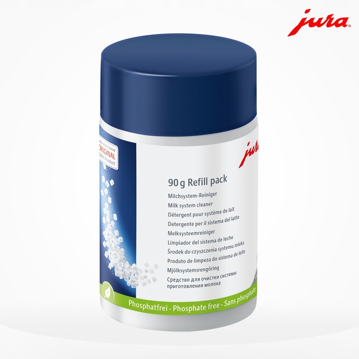 TABLETKI PREPARAT ŚRODEK DO CZYSZCZENIA SYSTEMU MLECZNEGO MLEKA JURA 90G