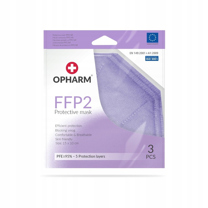 Maska Ochronna FFP2 36 sztuk Display Pastel