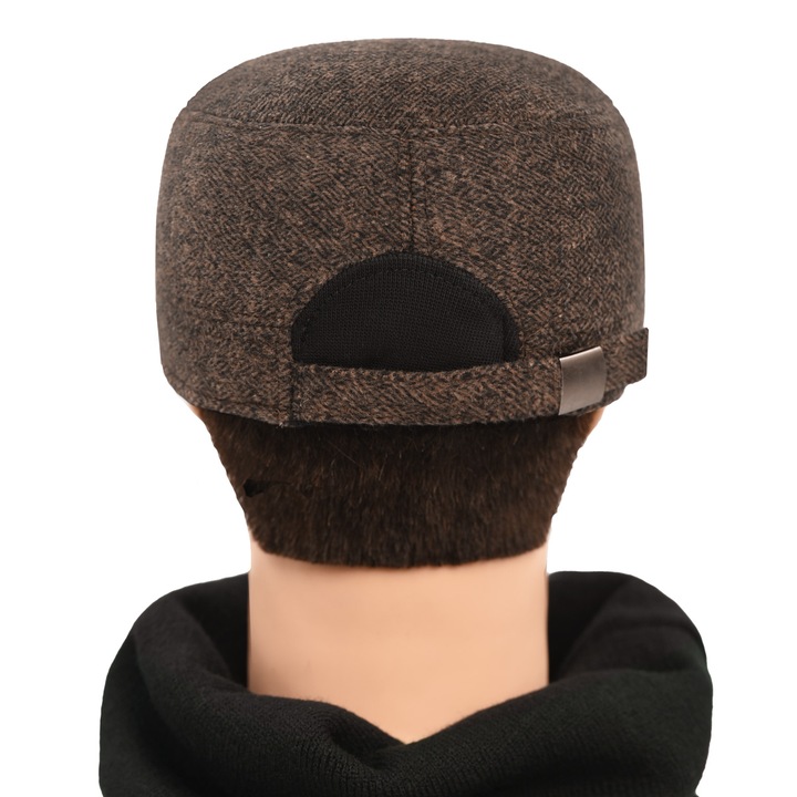 Czapka zimowa PATROLÓWKA męska Pako Jeans ocieplana z chowanymi nausznikami