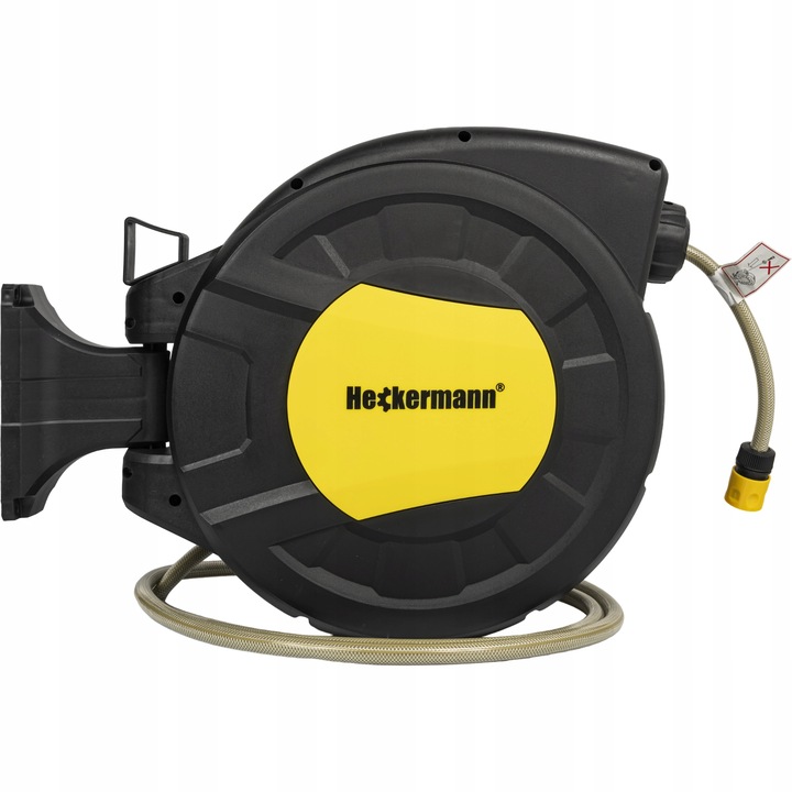 WĄŻ OGRODOWY ZWIJANY AUTOMATYCZNY BĘBEN PISTOLET ZRASZACZ KOŃCÓWKI 27m