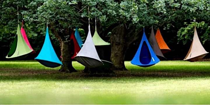 KOKON WISZĄCY NAMIOT HAMAK HUŚTAWKA GNIAZDO DO OGRODU POKOJU 100x110 INNY