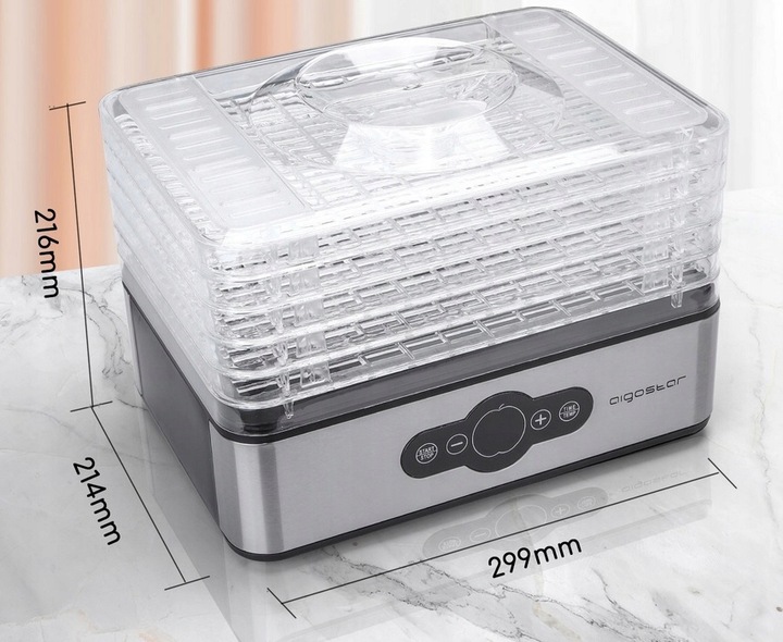 SUSZARKA DO GRZYBÓW WARZYW OWOCÓW ZIÓŁ TIMER 5 SIT