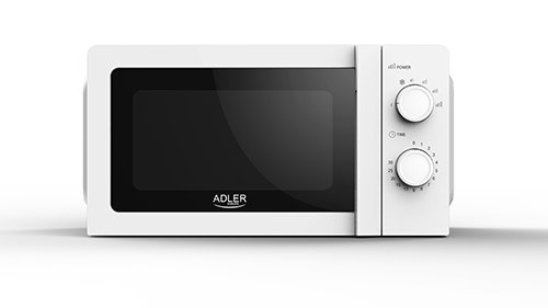 KUCHENKA MIKROFALOWA MIKROFALA WOLNOSTOJĄCA MOCNA MAŁA BIAŁA 20L