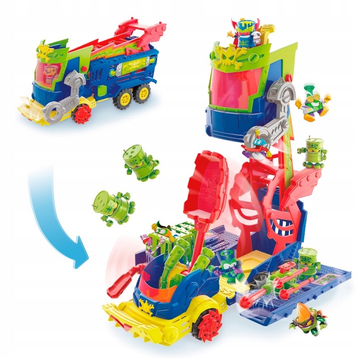 SUPERTHINGS ZINGS - KAZOOM POWER TRANSFORMUJĄCA CIĘŻARÓWKA MR. KING TRUCK