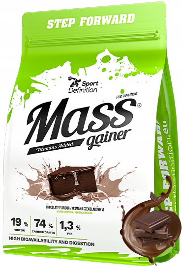 SPORT DEFINITION MASS GAINER 3KG NA MASĘ MIEŚNIOWĄ