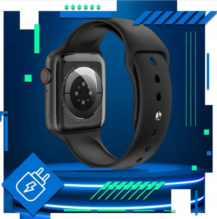 SMARTWATCH zegarek SMARTBAND do IPHONE HUAWEI PULSOMETR KROKOMIERZ AMOLED