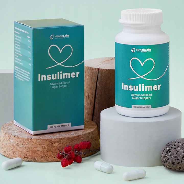 Insulimer - Prawidłowy Poziomu Cukru Naturalne Składniki 30 kapsułek - HLP