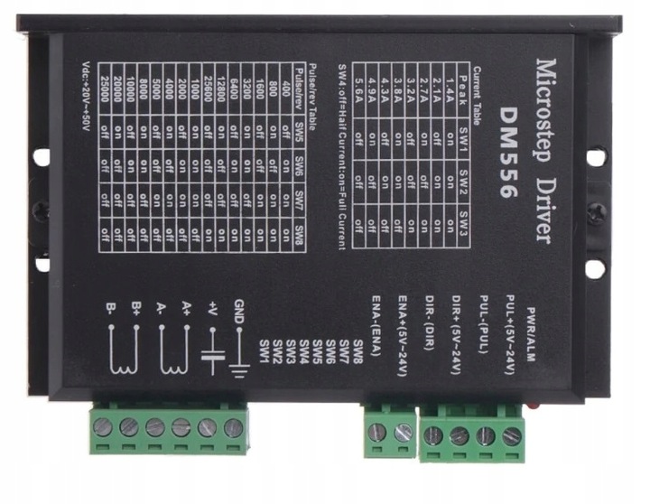 Sterownik silnika krokowego DM556 - 5.6A