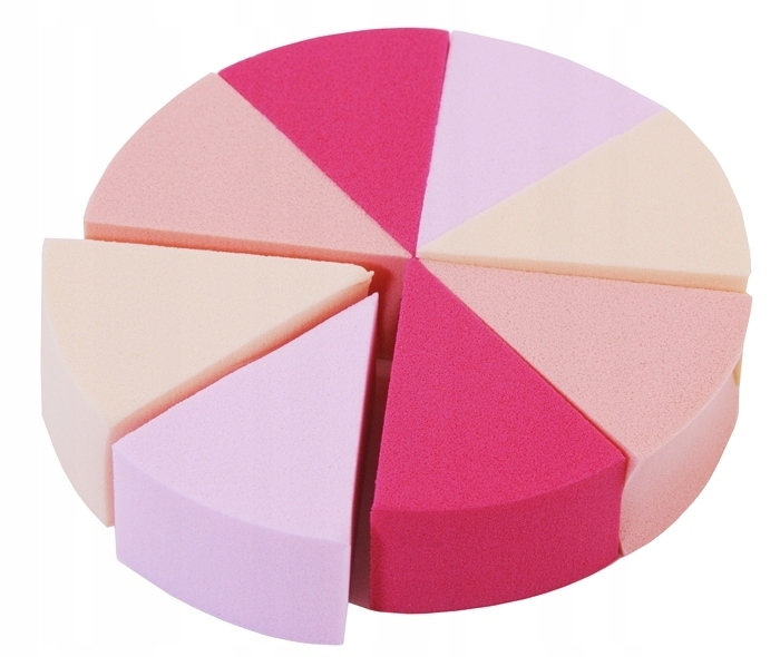 INTER VION AURI Gąbeczki do makijażu - 8 sztuk