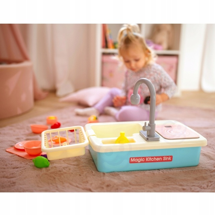 ZLEW ZLEWOZMYWAK KUCHNIA AGD KRAN WODA NACZYNIA AKCESORIA GOTOWANIE KUCHARZ